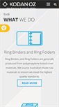 Mobile Screenshot of kodanoz.com.au